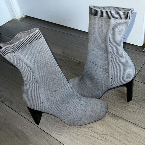 Rag & Bone Ellis stretch knit sock boot gray - Picture 7 of 8